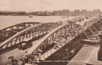 Howrah Floating Bridge, Kalkata, c1905 od Unbekannt