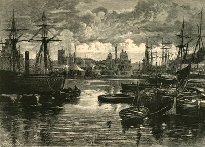 Hull, z doků, 1898. od Unbekannt