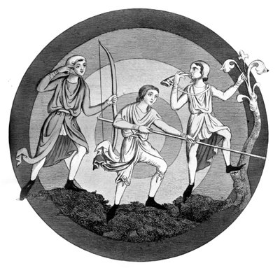 Myslivecký kroj, 13. století, 1910 od Unbekannt