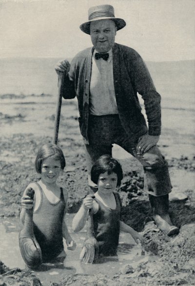 Hunting the Elusive Geoduck na Puget Sound, c1935 od Unbekannt