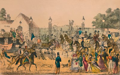 Hyde Park Corner, 1825, c1870 od Unbekannt