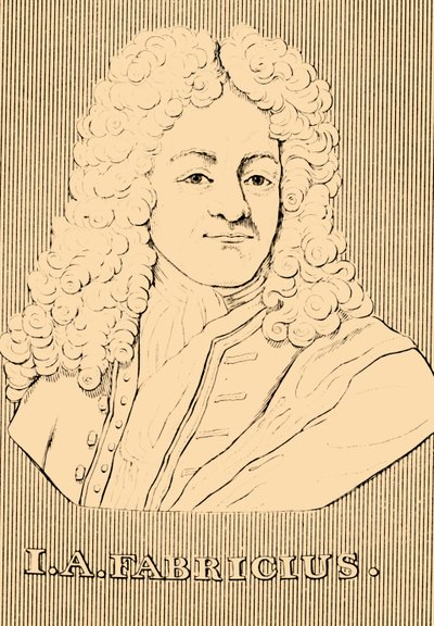 I. A. Fabricius, 1668-1736, 1830 od Unbekannt