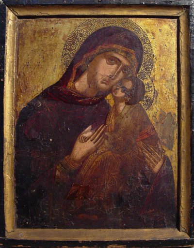 Ikona s Pannou a dítětem, c. 1500. od Unbekannt
