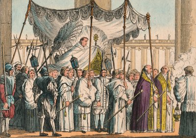 Nejvyšší papež Lev XII., c1824. od Unbekannt