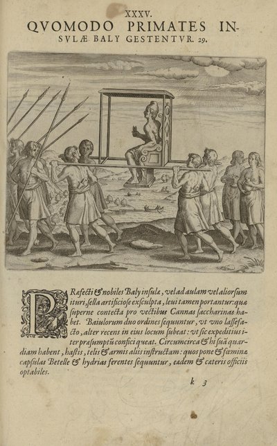 Ilustrace převzata z knihy India Orientalis od neznámého autora a publikována společností Excudebat Matthaeus Beckerus od Unbekannt