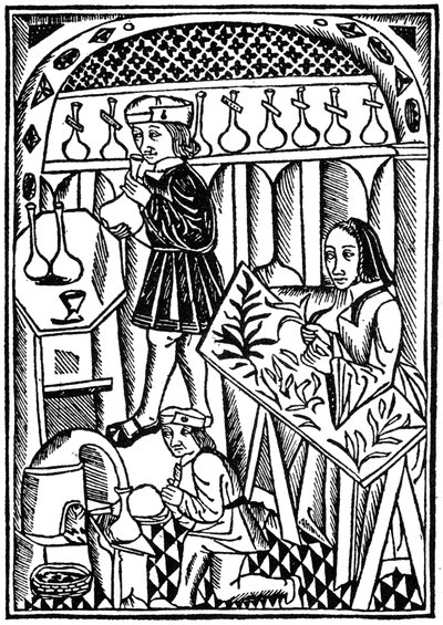 Ilustrace z Le Proprietaire des Choses, 1500 1964 od Unbekannt