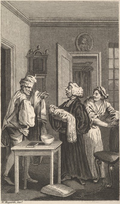 Ilustrace k Tristramu Shandymu, svazek 4, 19. století. od Unbekannt
