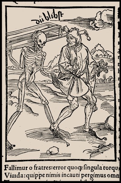 Ilustrace ke knize Ship of Fools od Sebastiana Branta, 1497. od Unbekannt