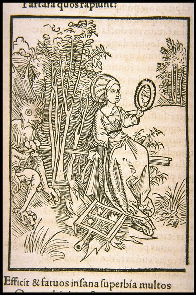 Ilustrace ke knize Ship of Fools od Sebastiana Branta, 1497. od Unbekannt