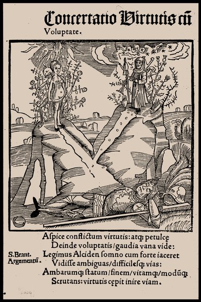 Ilustrace ke knize Ship of Fools od Sebastiana Branta, 1497. od Unbekannt