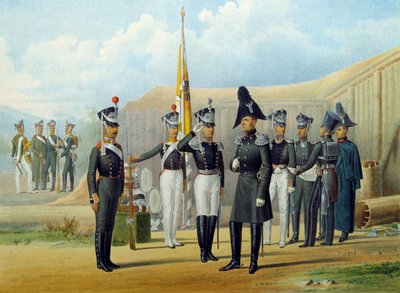 Imperial Life-Guards Sapper Battalion, 1812. od Unbekannt