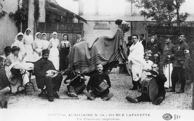 Improvizovaný velbloud, pomocná nemocnice, Rue Lafayette, Paříž, Francie, první světová válka, 1914-1918 od Unbekannt
