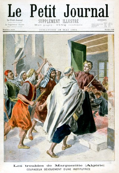 V Alžírsku, Margaret v nesnázích, 1901 od Unbekannt