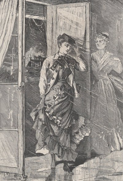 In Came a Storm of Wind, Rain and Spray - a Portia The Galaxy, An Illustrated ..., prosinec 1869. od Unbekannt