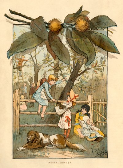 Indiánské léto, 1883. od Unbekannt