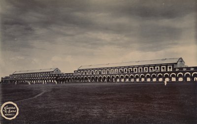 Indická vojenská kasárna, c1910. od Unbekannt