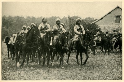 Indičtí vojáci na frontě, první světová válka, 1914, c1920. od Unbekannt