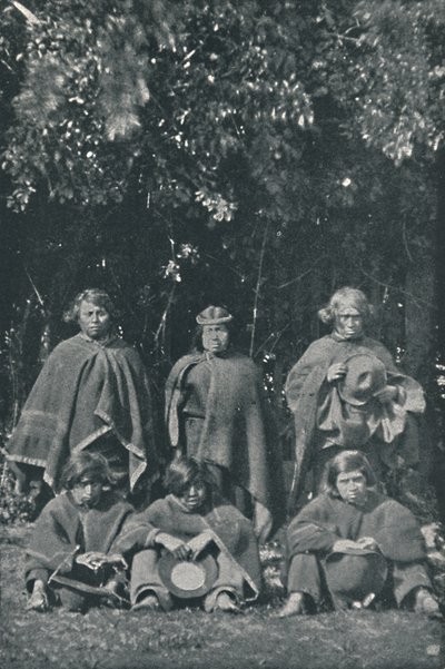 Indiáni z ostrova Chiloe, 1916 od Unbekannt