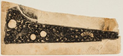 Ink Impression Pull z Colt Revolver, ca. 1854. od Unbekannt