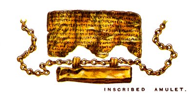 Vepsaný amulet, 1923 od Unbekannt