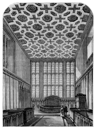 Interiér, Chapel Royal, St James