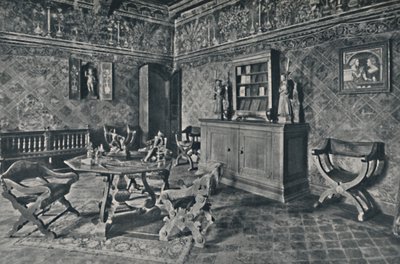 Interiér, Palazzo Davanzati, 1928 od Unbekannt