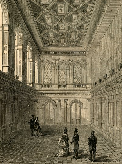 Interiér haly Haberdashers, 1876, 1897. od Unbekannt