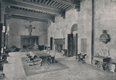 Interiér Palazzo Davanzati, 1928 od Unbekannt