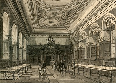 Interiér Stationers Hall, 1876, 1897. od Unbekannt
