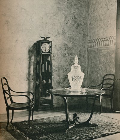Interiér švédského pavilonu, 1925 od Unbekannt