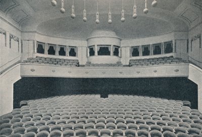Interiér nového divadla Kino ve West Endu v Berlíně, c1913 od Unbekannt