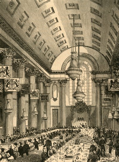 Interiér egyptského sálu, 1897. od Unbekannt