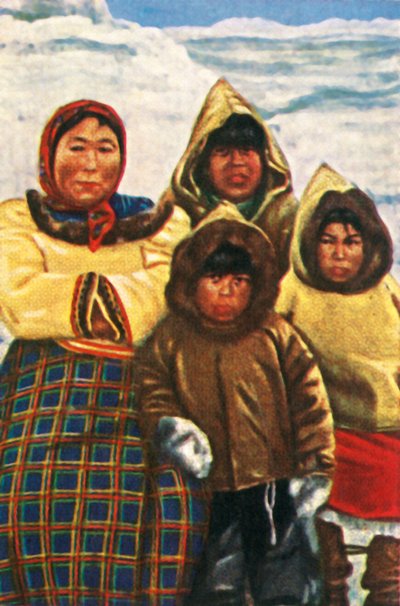 Inuité z Labradoru, severní Kanada, c1928. od Unbekannt