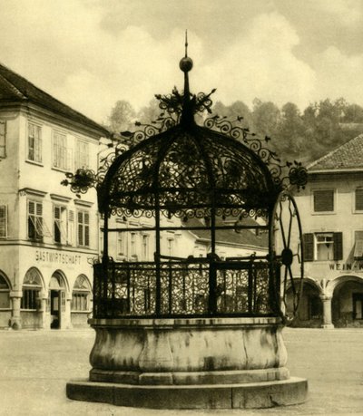 Železná studna, Bruck an der Mur, Štýrsko, Rakousko, c1935. od Unbekannt