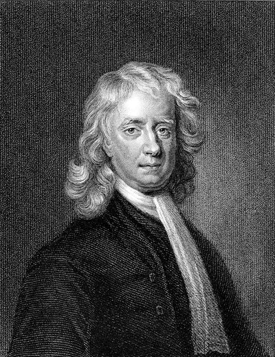 Isaac Newton , anglický matematik a fyzik od Unbekannt