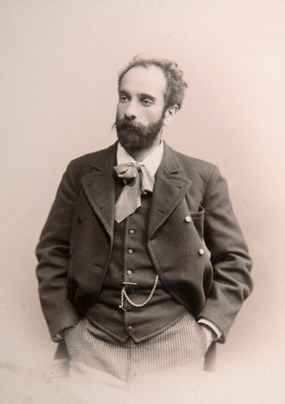 Isaak Levitan, ruský umělec, 1880-c1890 od Unbekannt