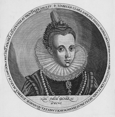 Isabella Clara Eugenie. od Unbekannt