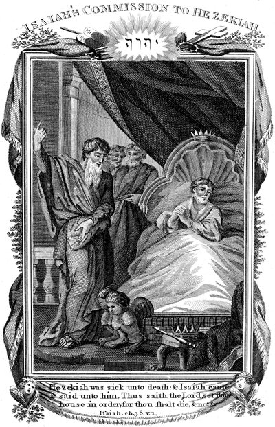 Izajáš, starozákonní prorok, c1804. od Unbekannt