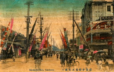 Isezakicho Dori, Jokohama, Japonsko, 20. století od Unbekannt