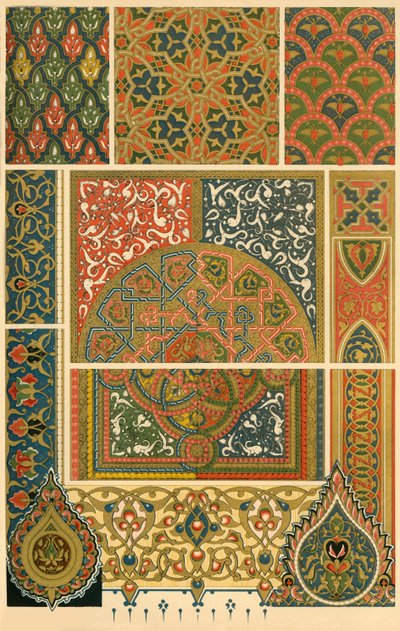 Islámské iluminované rukopisy, 1898. od Unbekannt