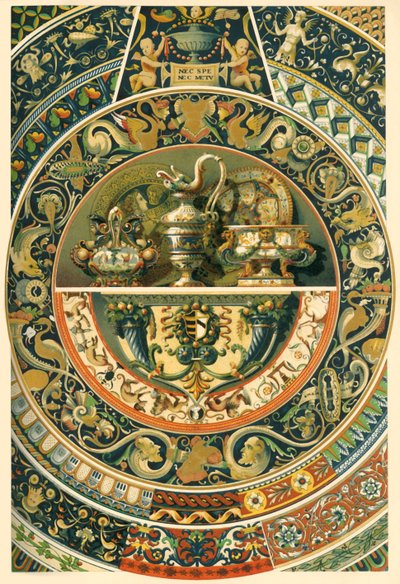 Italská renesanční malovaná keramika, 1898. od Unbekannt
