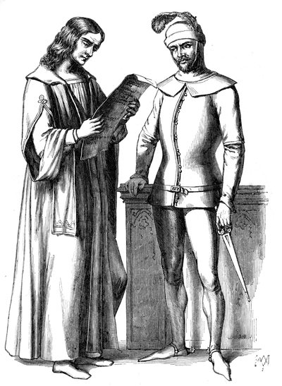 Italské kostýmy 15. století 1849 od Unbekannt