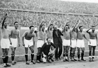 Italská fotbalová reprezentace, olympijské hry v Berlíně, 1936 od Unbekannt