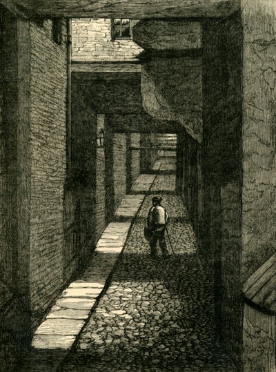 Ivy Bridge Lane, 1881. od Unbekannt