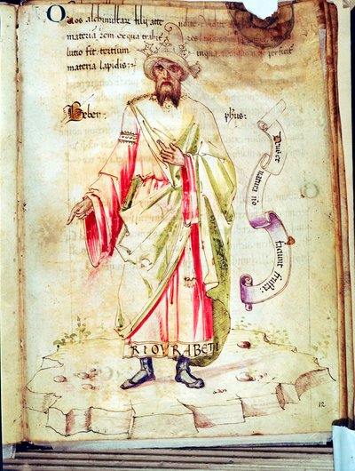 Jabir Ibn Hayyan, Abu Musa , arabský chemik a alchymista od Unbekannt