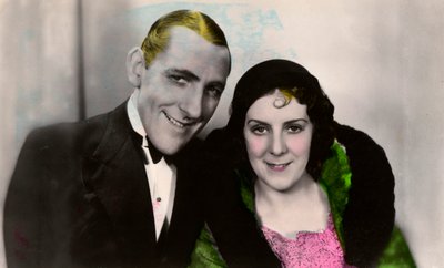Jack Hulbert 1892-1978 a jeho manželka Cicely Courtneidge 1893-1980, angličtí herci, 20. stol. od Unbekannt