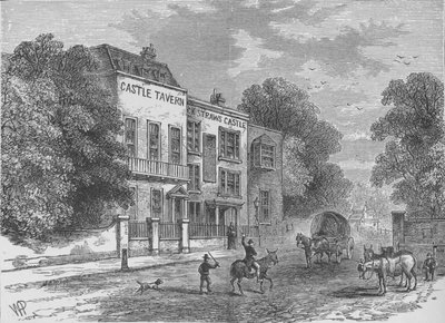 Jack Straws Castle, Hampstead, Londýn, c1900 1911 od Unbekannt