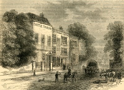 Hrad Jacka Strawse, c1876. od Unbekannt
