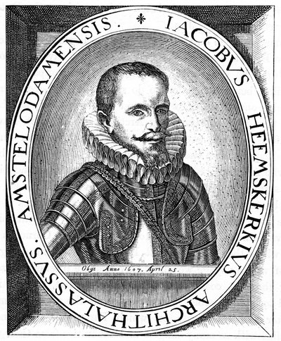 Jacob van Heemskerk, holandský námořní důstojník a průzkumník, c1595 od Unbekannt