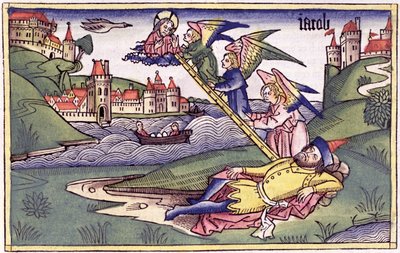 Jakubův žebřík od Unbekannt